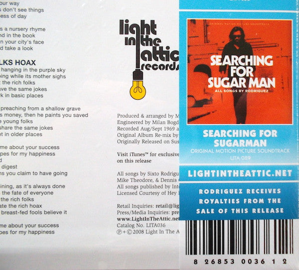 Rodriguez* : Cold Fact (LP, Album, RE, RM)