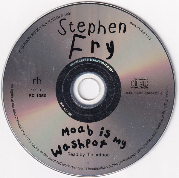 Stephen Fry : Moab Is My Washpot (10xCD)