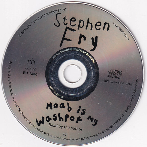 Stephen Fry : Moab Is My Washpot (10xCD)