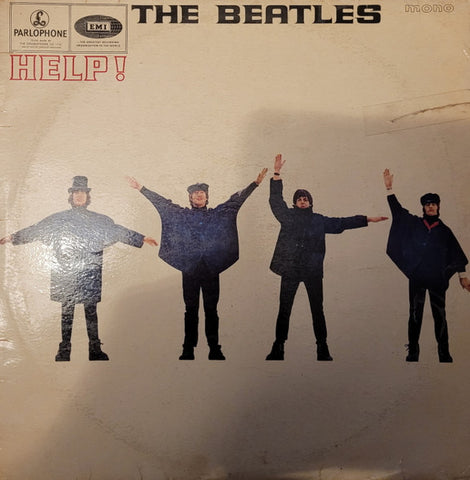 The Beatles : Help! (LP, Album, Mono, No )