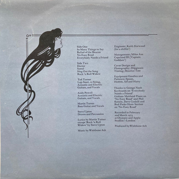 Wishbone Ash : Wishbone Four (LP, Album, Gat)