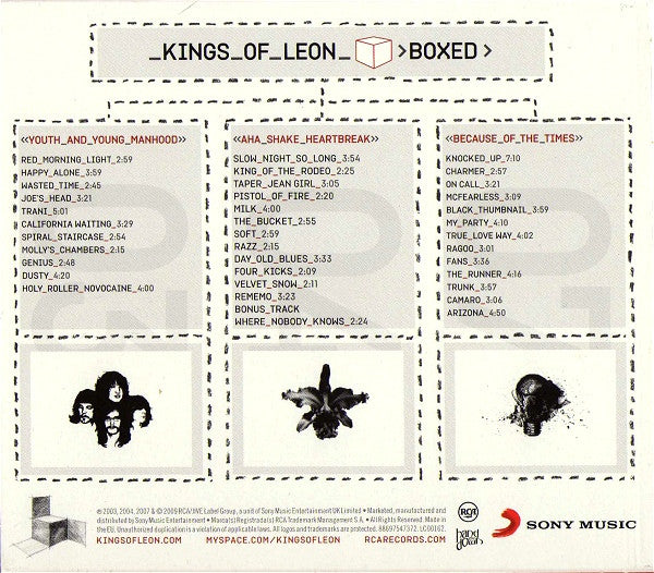 Kings Of Leon : Boxed (Box, Comp + CD, Album, RE + CD, Album, RE + CD, Al)