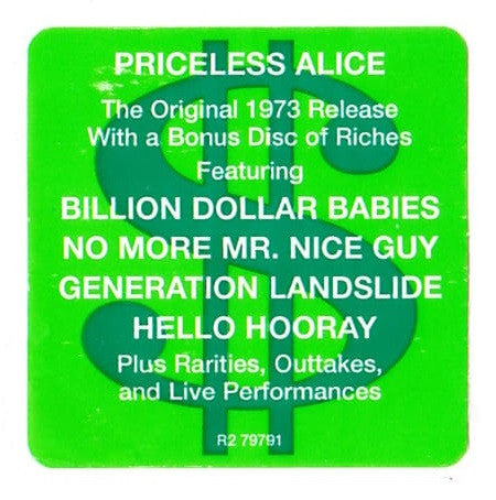 Alice Cooper : Billion Dollar Babies (2xCD, Album, RE, RM, Del)