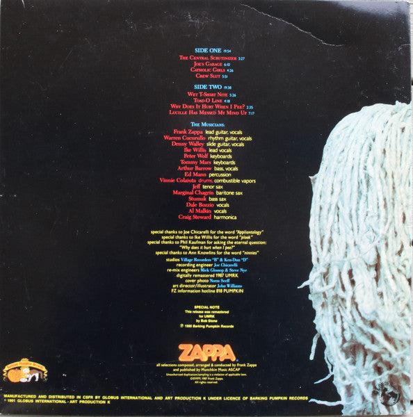 Frank Zappa : Joe's Garage Act I. (LP, Album, Pic, RE, RM)
