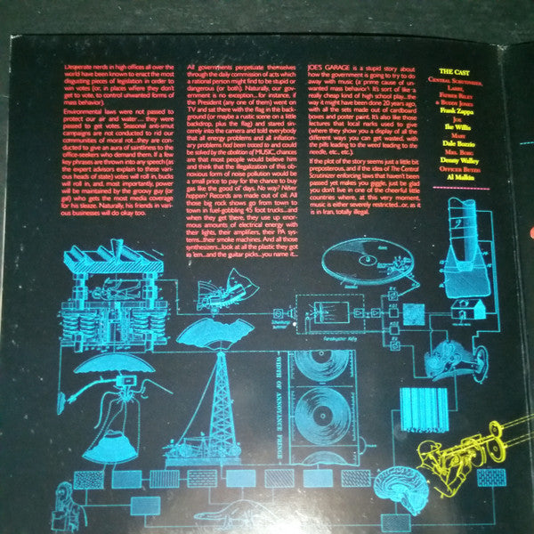 Frank Zappa : Joe's Garage Act I. (LP, Album, Pic, RE, RM)
