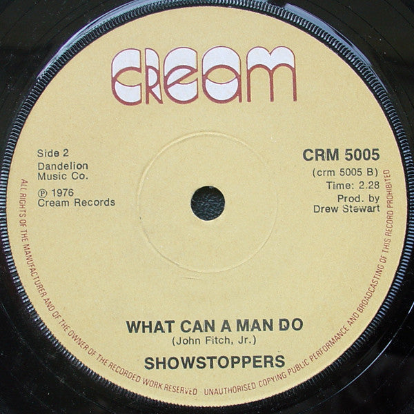 The Show Stoppers : Ain't Nothing But A House Party (7", Single, RE, Sol)