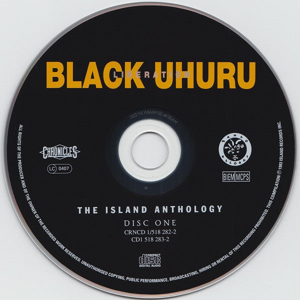 Black Uhuru : Liberation: The Island Anthology (2xCD, Comp, RE, RM)