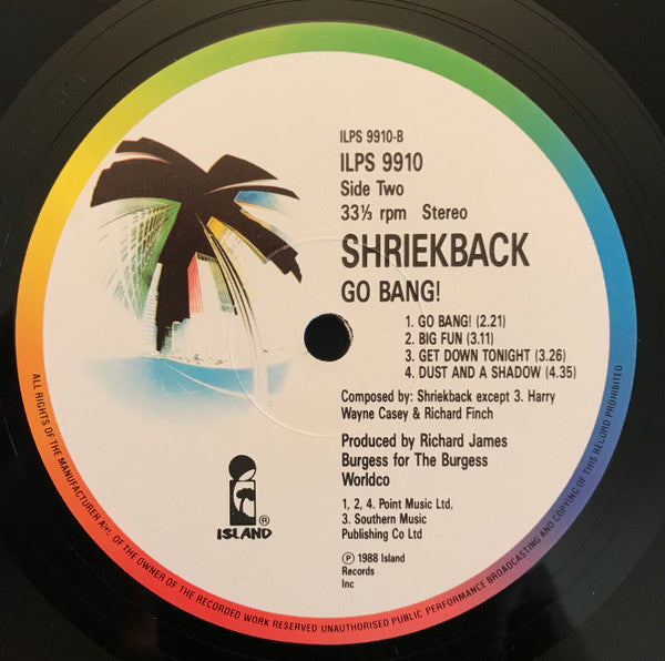 Shriekback : Go Bang! (LP, Album)