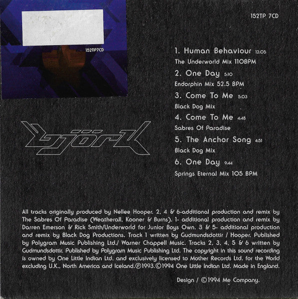 Björk : The Best Mixes From The Album-debut For All The People Who Don't Buy White-labels (CD, Comp)