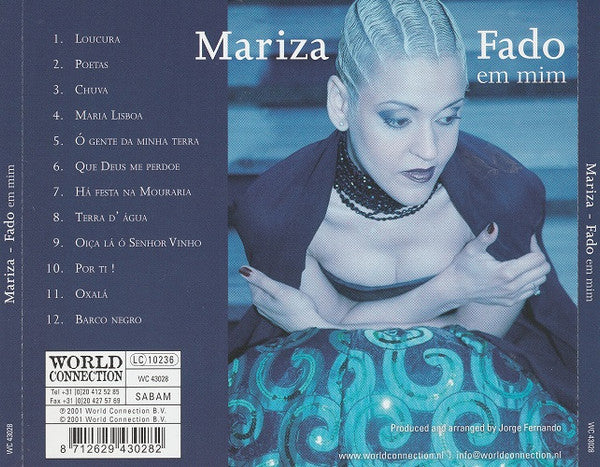 Mariza : Fado Em Mim (CD, Album)