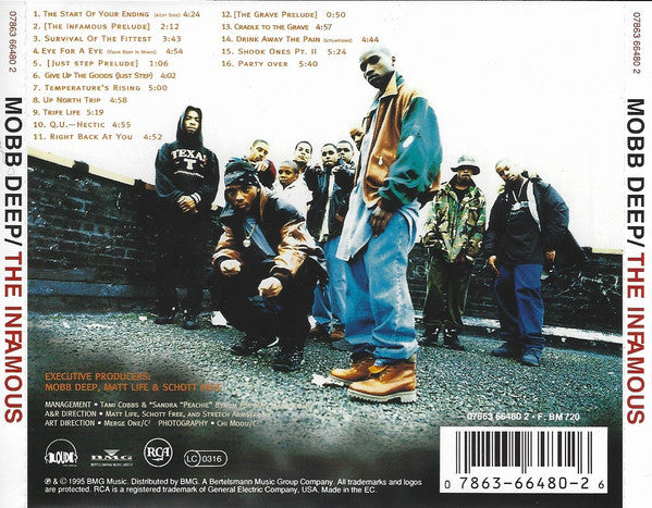 Mobb Deep : The Infamous (CD, Album, RE)