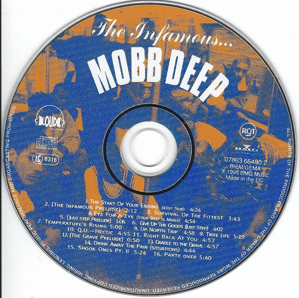Mobb Deep : The Infamous (CD, Album, RE)