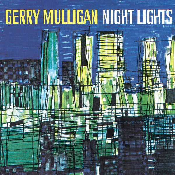 Gerry Mulligan : Night Lights (LP, Album, RE, 180)