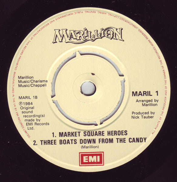 Marillion : Punch And Judy (7", Pap)