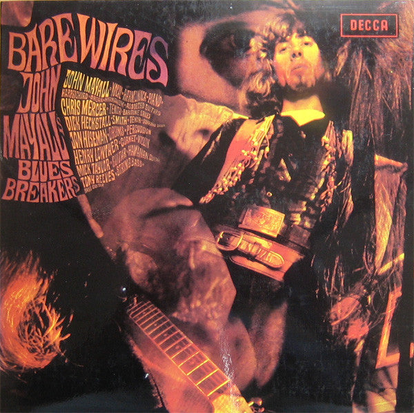John Mayall & The Bluesbreakers : Bare Wires (LP, Album, RE, Gat)