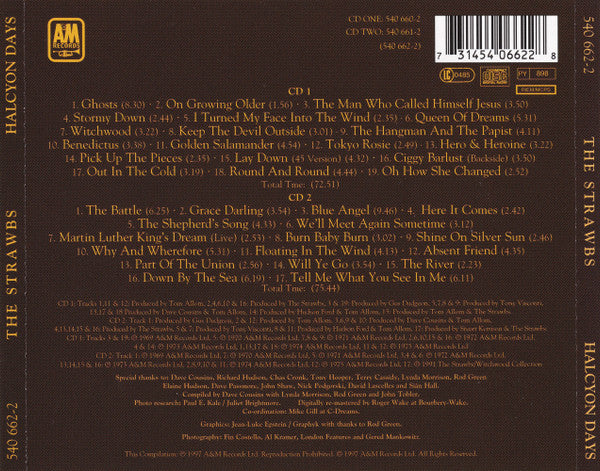 The Strawbs* : Halcyon Days (The Very Best Of The Strawbs) (2xCD, Comp, RM, PMD)
