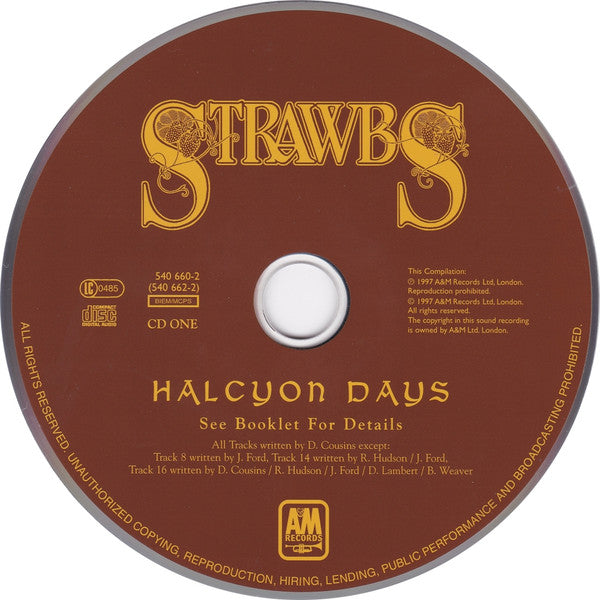 The Strawbs* : Halcyon Days (The Very Best Of The Strawbs) (2xCD, Comp, RM, PMD)