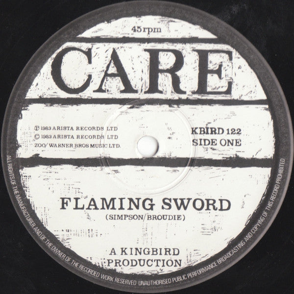Care (2) : Flaming Sword (12", Single)