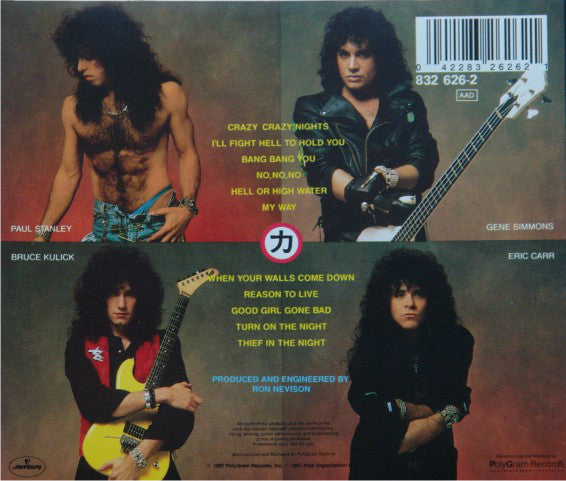 Kiss : Crazy Nights (CD, Album)