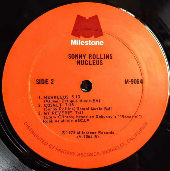 Sonny Rollins : Nucleus (LP, Album)