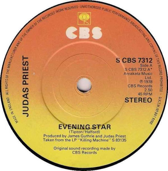 Judas Priest : Evening Star (7")