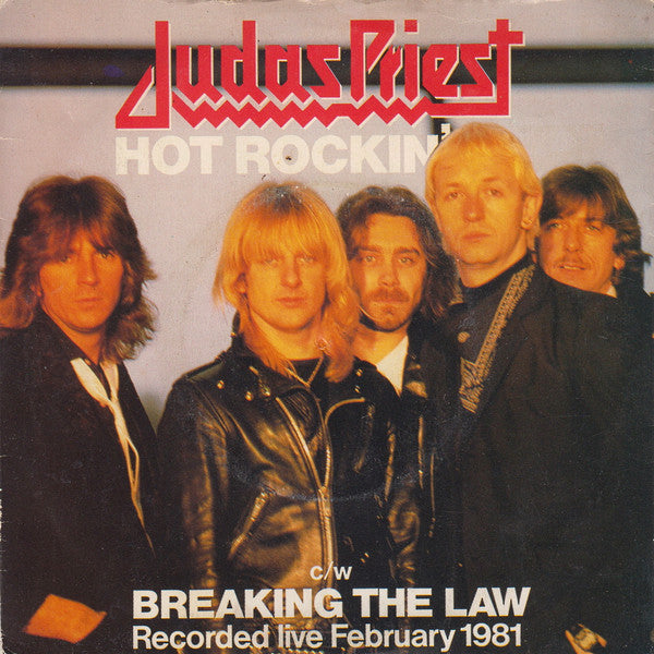 Judas Priest : Hot Rockin' (7", Single, Pap)