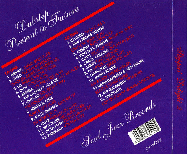 Various : Steppas' Delight 2: Dubstep Present to Future (2xCD, Comp)