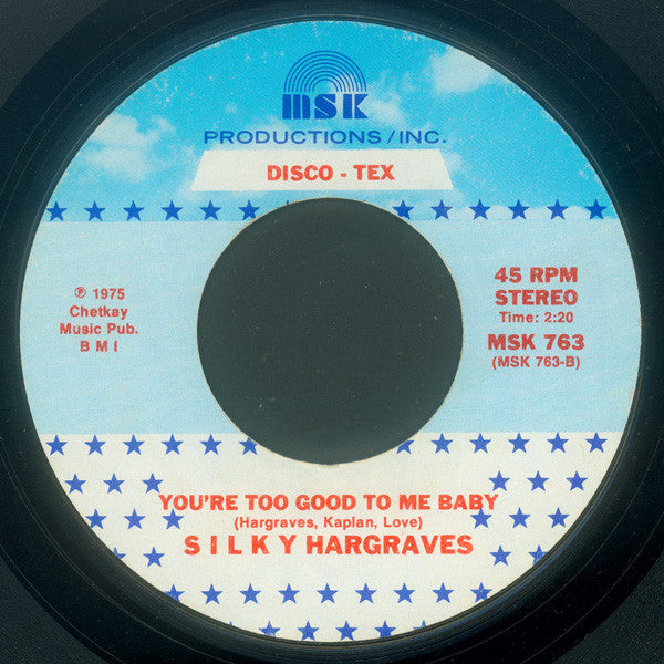 Silky Hargraves* : Keep Loving Me Like You Do (7", Styrene)