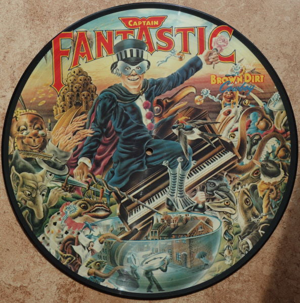 Elton John : Captain Fantastic And The Brown Dirt Cowboy (LP, Album, Pic)
