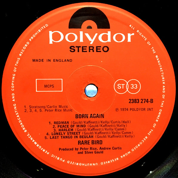 Rare Bird : Born Again (LP, Album)