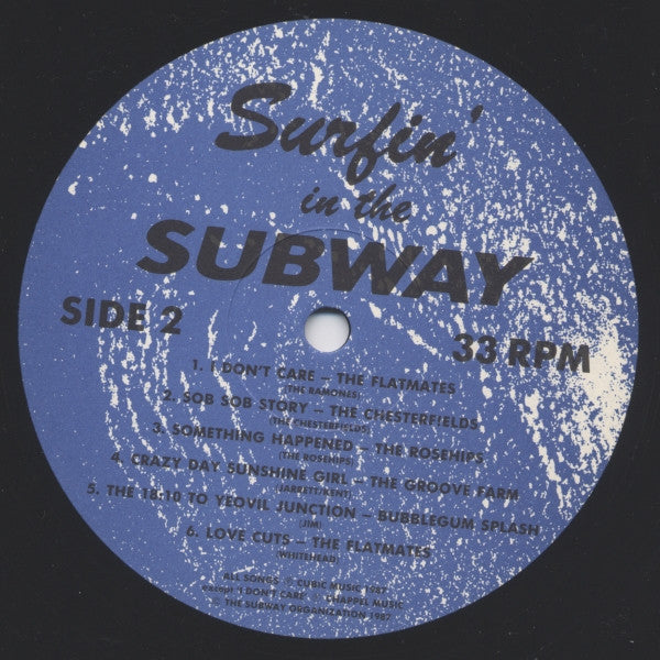 Various : Surfin' In The Subway (LP, Comp)