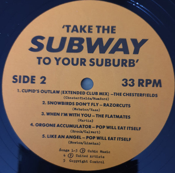 Various : "Take The Subway To Your Suburb" (LP, Comp)