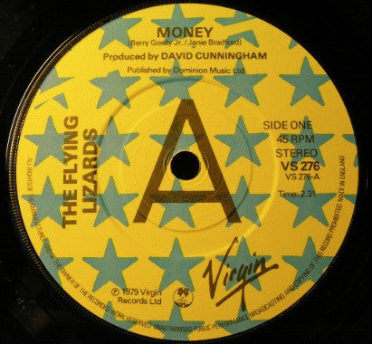 The Flying Lizards : Money (7", Single, Sta)