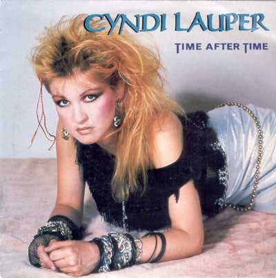 Cyndi Lauper : Time After Time (7", Single)
