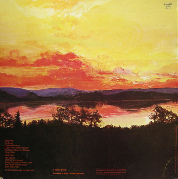 Joni Mitchell : Clouds (LP, Album, RE)