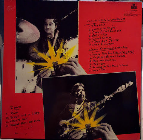 Dr. Feelgood : As It Happens (LP + 12")