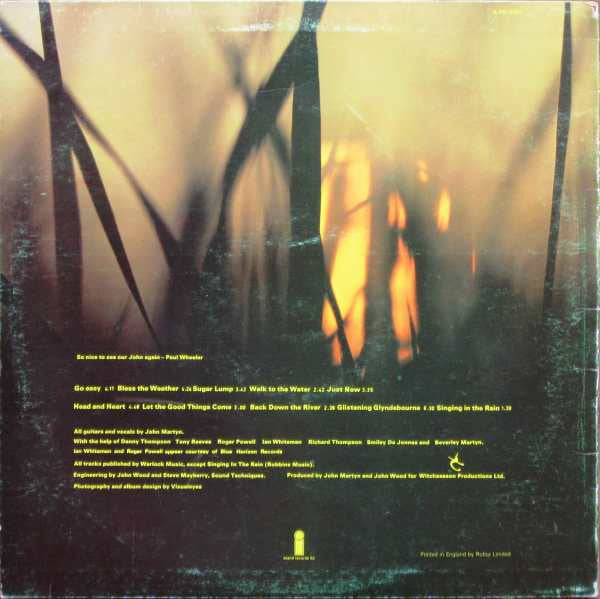 John Martyn : Bless The Weather (LP, Album)