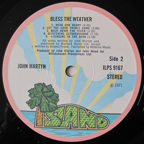 John Martyn : Bless The Weather (LP, Album)