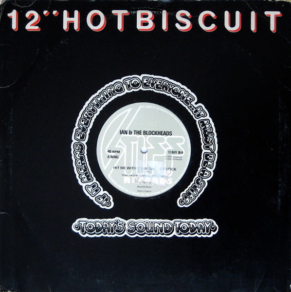 Ian & The Blockheads* : Hit Me With Your Rhythm Stick (12")