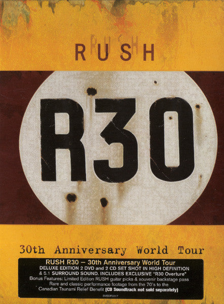 Rush : R30 - 30th Anniversary World Tour (2xDVD-V + 2xCD, Album)