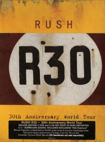 Rush : R30 - 30th Anniversary World Tour (2xDVD-V + 2xCD, Album)