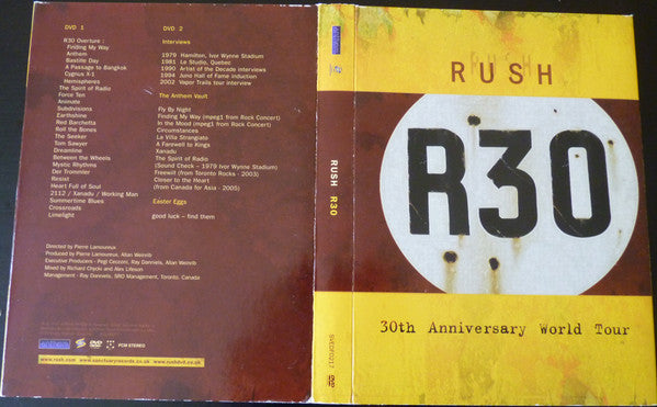 Rush : R30 - 30th Anniversary World Tour (2xDVD-V + 2xCD, Album)