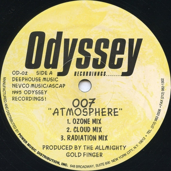 007 (4) : Atmosphere (12")
