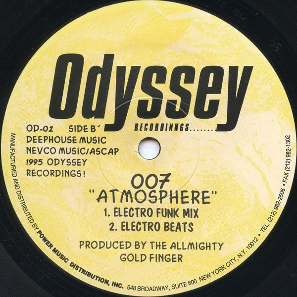 007 (4) : Atmosphere (12")