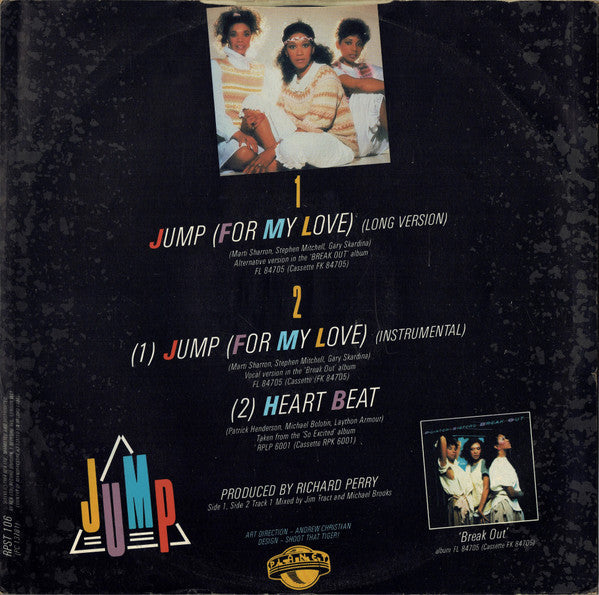 Pointer Sisters : Jump (For My Love) (12", Single)