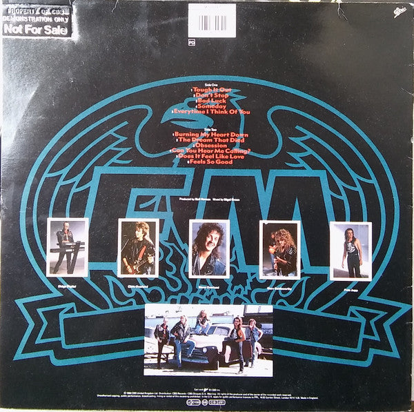 FM (6) : Tough It Out (LP, Album)