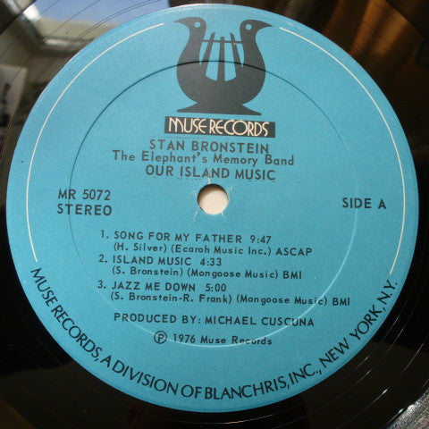 Stan Bronstein / The Elephant's Memory Band* : Our Island Music (LP, Album)