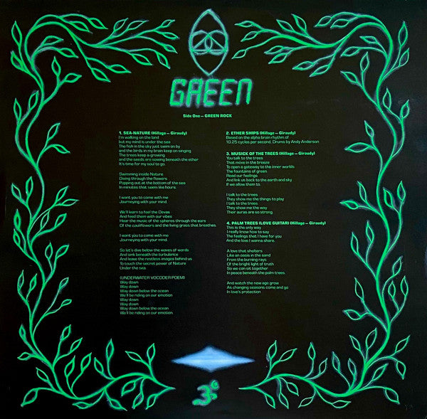 Steve Hillage : Green (LP, Album, Ltd, Gre)