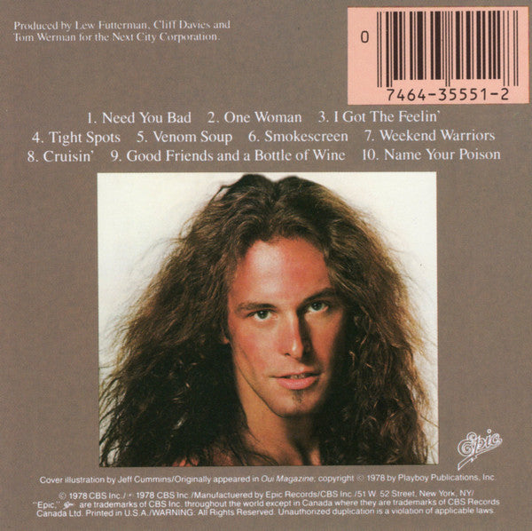 Ted Nugent : Weekend Warriors (CD, Album, RE)