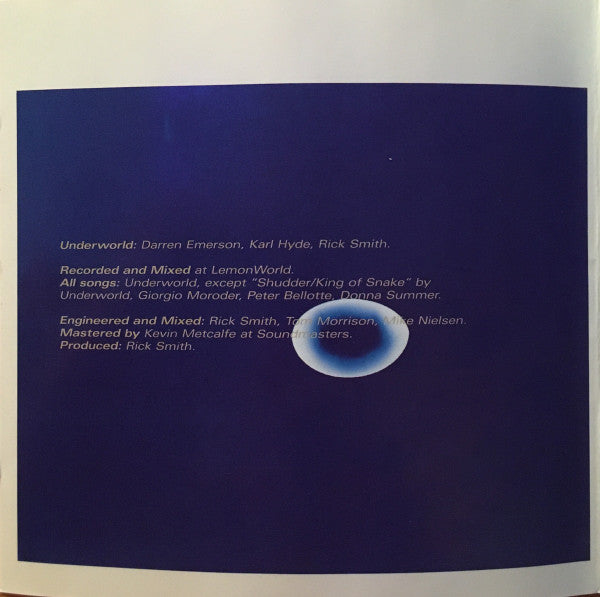 Underworld : Beaucoup Fish (CD, Album, RP, EDC)